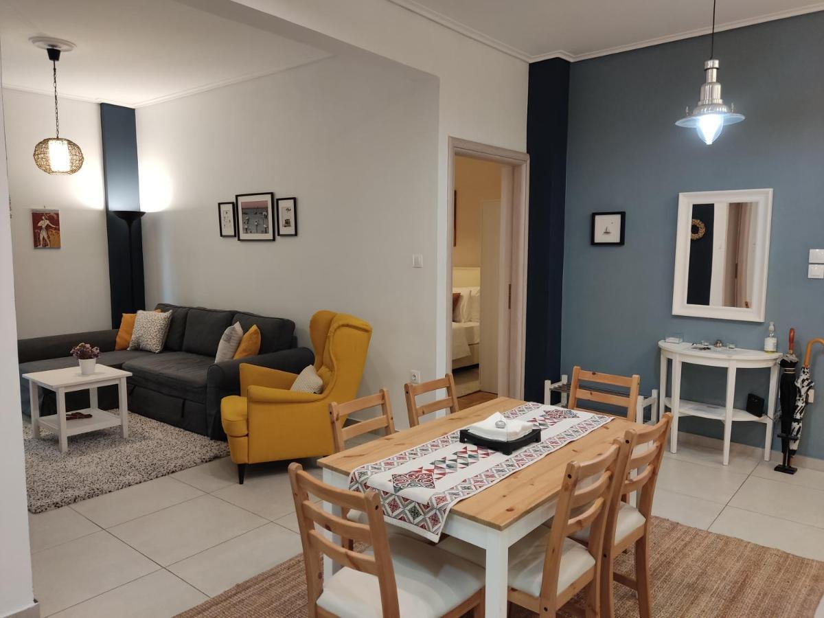 Central & Comfortable, 70M² Apt In Neos Kosmos Atena Exterior foto