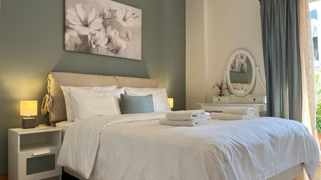 Central & Comfortable, 70M² Apt In Neos Kosmos Atena Exterior foto